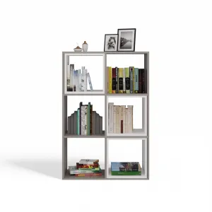 TP Living Regál Malax 110 cm šedý
