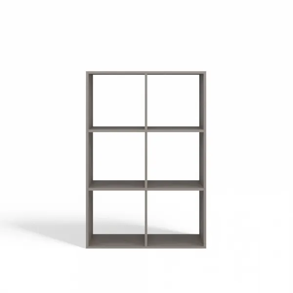 TP Living Regál Malax 110 cm šedý