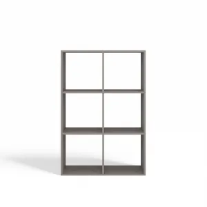 TP Living Regál Malax 110 cm šedý