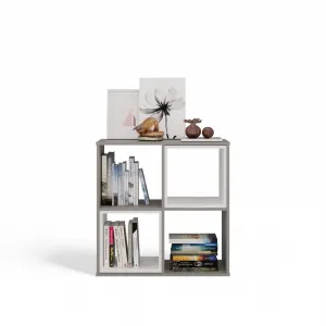 TP Living Regál Malax 2x2 šedý