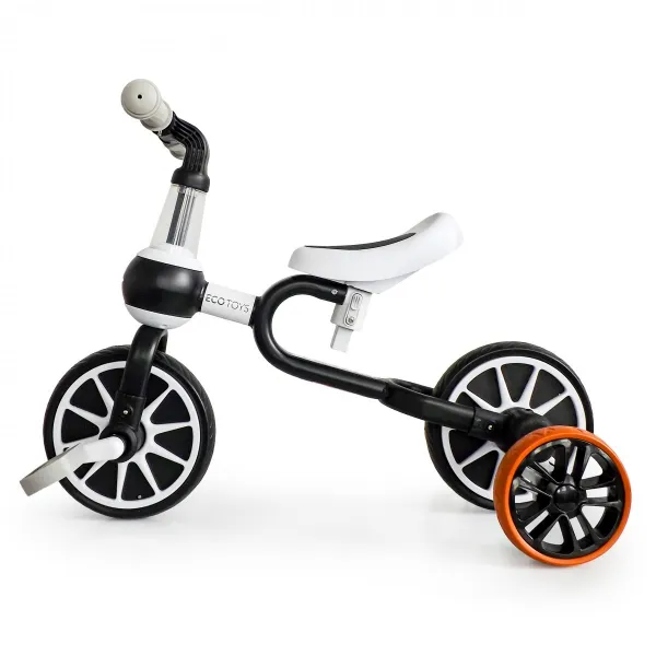 Balančný bicykel 4v1 - čierny