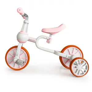 Balančný bicykel 4v1 - rúžový