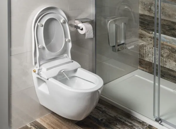 SAPHO - CLEAN STAR bidetové sedátko, D-tvar LB402