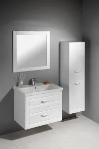 Favole umývadlová skrinka 76,5x60x44,6cm, biela mat FV280