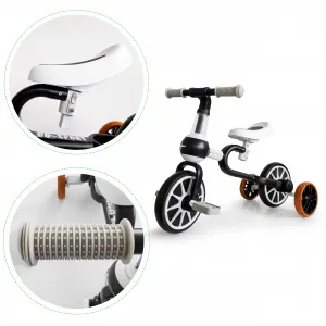 Balančný bicykel 4v1 - čierny