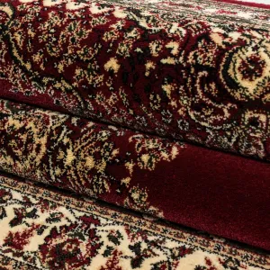 Koberec Marrakesh rozeta červený