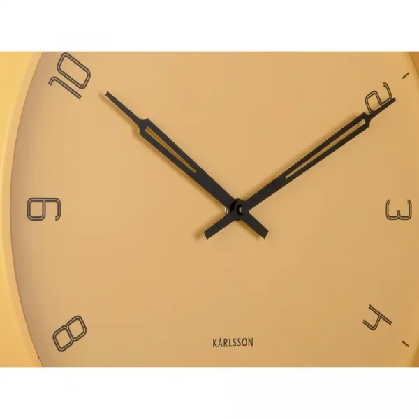 Karlsson 5950YE dizajnové nástenné hodiny 40 cm