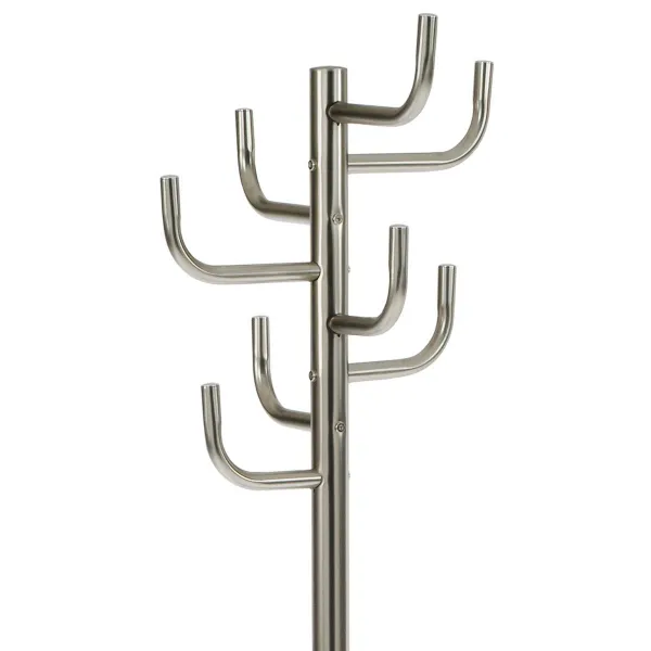 Kovový vešiak 80609-07 Ron, brúsený nikel, 175 cm 