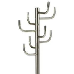 Kovový vešiak 80609-07 Ron, brúsený nikel, 175 cm 