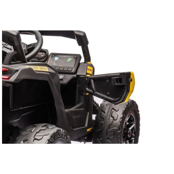 Elektrické autíčko Baby Mix Buggy žlté