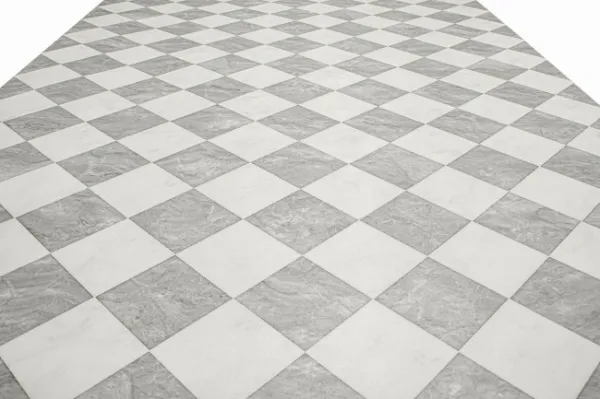 PVC podlaha Smartex Holywell 097 mramor, sivá