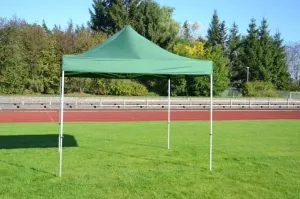 Garthen PROFI 735 Náhradná strecha na skladací záhradný stan 3 x 3 m - zelená