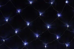 Nexos 1031 Svetelný záves s LED diódami - 3 x 3 m studená biela 128 LED