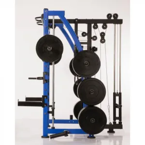 MAXXUS Multifunkčná kladková veža, 202 x 182 x 217 cm, modrá