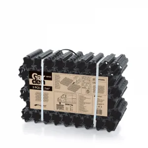 NABBI IKP2C plastový zatrávňovač (5 ks) 60x40 cm čierna