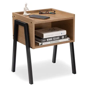 Nočná skrinka SKIVE MODERN OAK