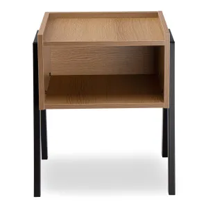 Nočná skrinka SKIVE MODERN OAK