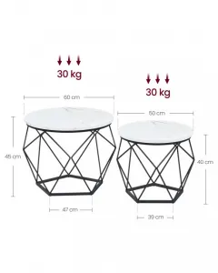 Set konferenčných stolíkov LCT041W59
