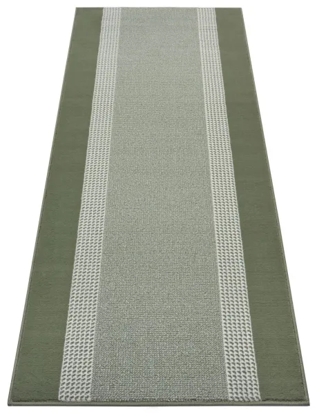 Hanse Home Collection koberce Behúň Basic 105487 Green - 80x450 cm