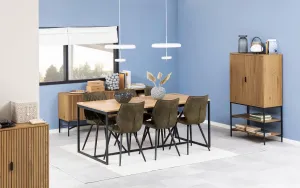 Actona Komoda s regálem Jaipur dub divoký