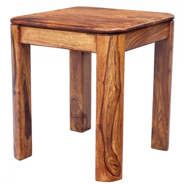 indickynabytok.sk - Odkladací stolík Tina 40x45x40 z indického masívu palisander