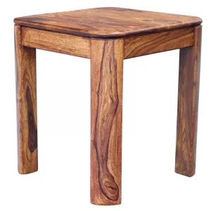 indickynabytok.sk - Odkladací stolík Tina 40x45x40 z indického masívu palisander