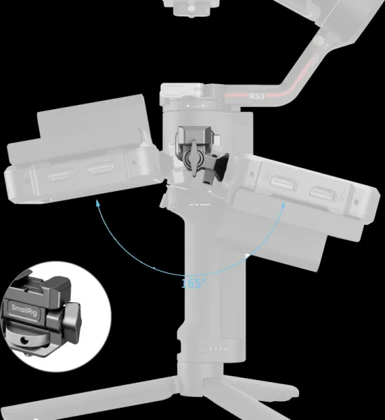 Monitor SmallRig 4637 HawkLock H21 Podpora pre stabilizátory DJI