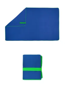 Faro Uterák z mikrovlákna FITNESS 80x130 cm s gumičkou modrý/zelený