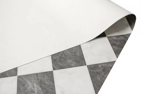 PVC podlaha Smartex Holywell 097 mramor, grafitová