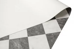 PVC podlaha Smartex Holywell 097 mramor, grafitová