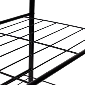 Skriňa na topánky stojan na topánky drevená polica LOFT