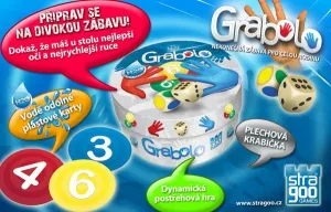 Grabolo spoločenská hra v plechovej krabičke 8x8x5cm