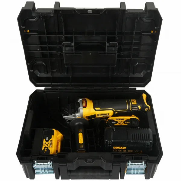 DEWALT DCG405P2 Brúska uhlová 125mm 18V 1000W 2x5,0Ah bezuhlíková