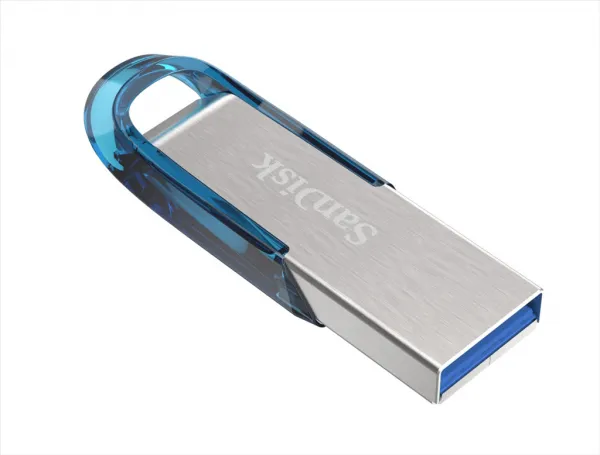 SanDisk Ultra Flair™ USB 3.0 64 GB, tropická modrá