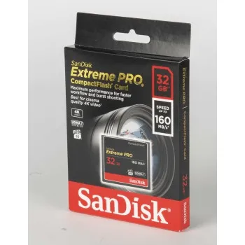 SanDisk Extreme Pro CF 32 GB 160 MB/s VPG 65, UDMA 7 85235110