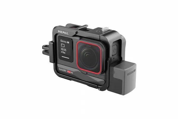 Stablecam Insta360 Ace Pro - CNC rýchloupínacia klietka s vertikálnym adaptérom 1INST556