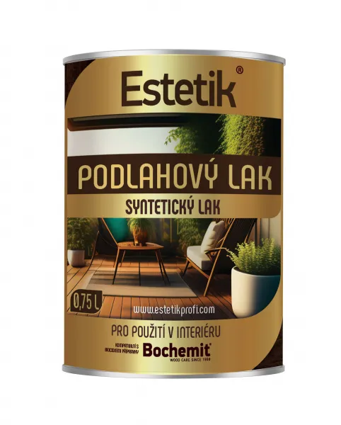ESTETIK Podlahový lak - syntetický lak do interiéru 2.5 l Bezfarebný