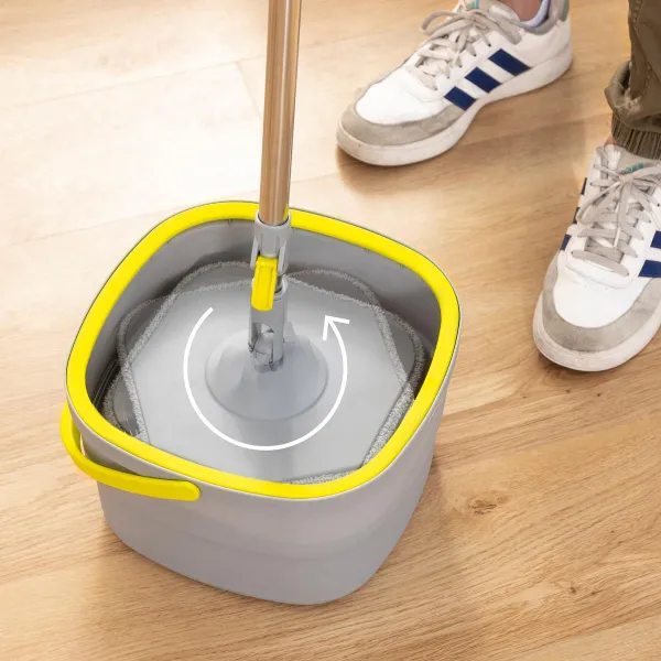 InnovaGoods Samočisticí rotační mop s kbelíkem