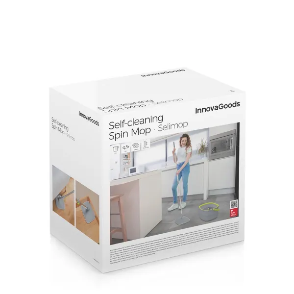 InnovaGoods Samočisticí rotační mop s kbelíkem