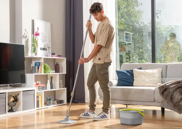 InnovaGoods Samočisticí rotační mop s kbelíkem