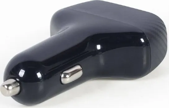 GEMBIRD Nabíječka do auta, 2x USB, rychlo-nabíječka, QC3.0, 36 W, černá