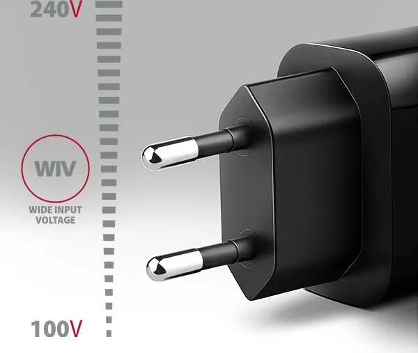 AXAGON ACU-QC18, nabíjačka do siete 18W, 1x port USB-A, QC3.0/AFC/Apple, čierna
