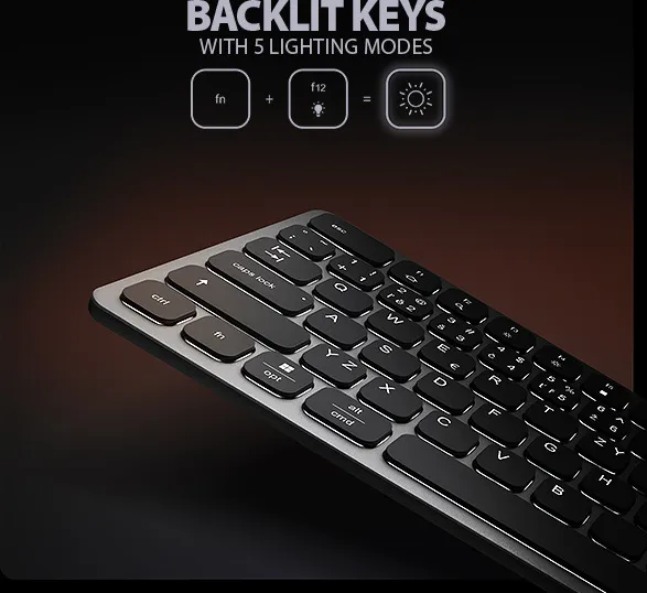 AXAGON HMC-KB-CS, USB 5Gbps hub s CZ/SK klávesnicou, HDMI 4K/60Hz, 3x USB-A, SD/mSD, audio, PD 100W, kábel USB-C 60cm