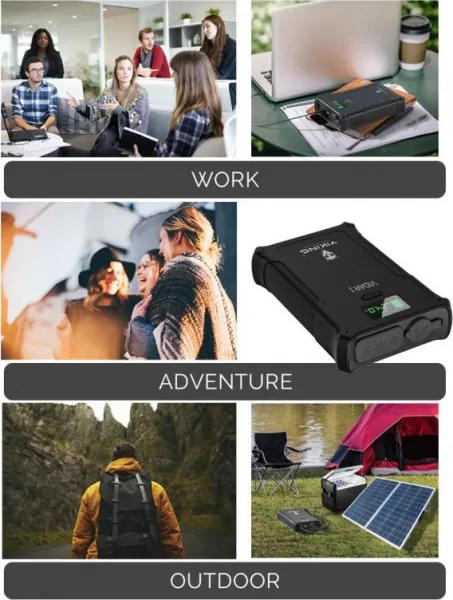 Viking outdoorová powerbanka VIDAR I, 36000 mAh