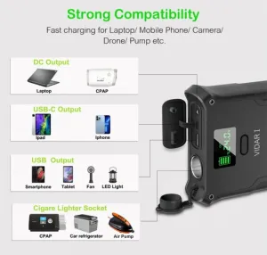 Viking outdoorová powerbanka VIDAR I, 36000 mAh