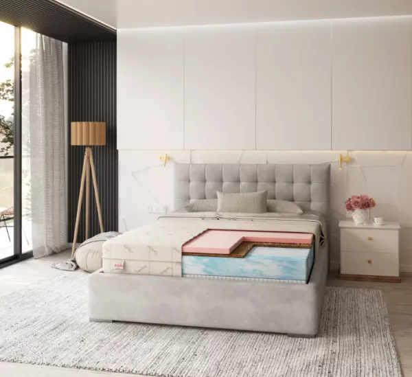 FDM Penový matrac ERGO Bamboo | 80 x 200 cm
