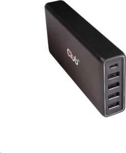 Club 3D Nabíjačka Club3D USB typu A a C, 5 portov, 111 W