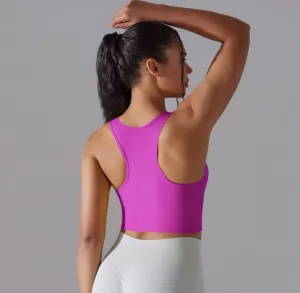 Legínovo Push-up top neon ružový Veľkosť: S