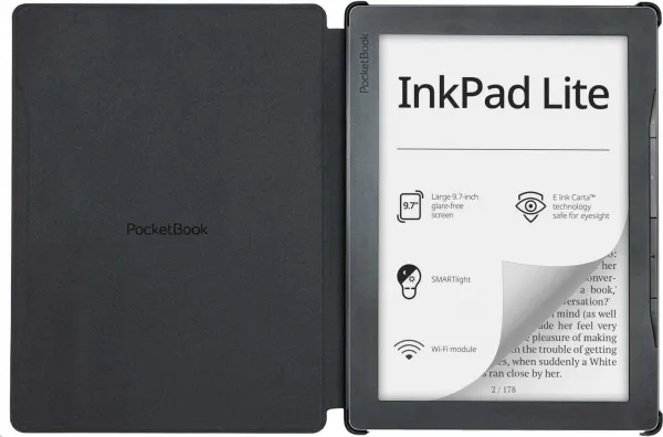 POCKETBOOK puzdro Shell pre InkPad Lite, čierne