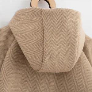 Jesenný detský kabátik s kapucňou New Baby UNI 80 (9-12m)